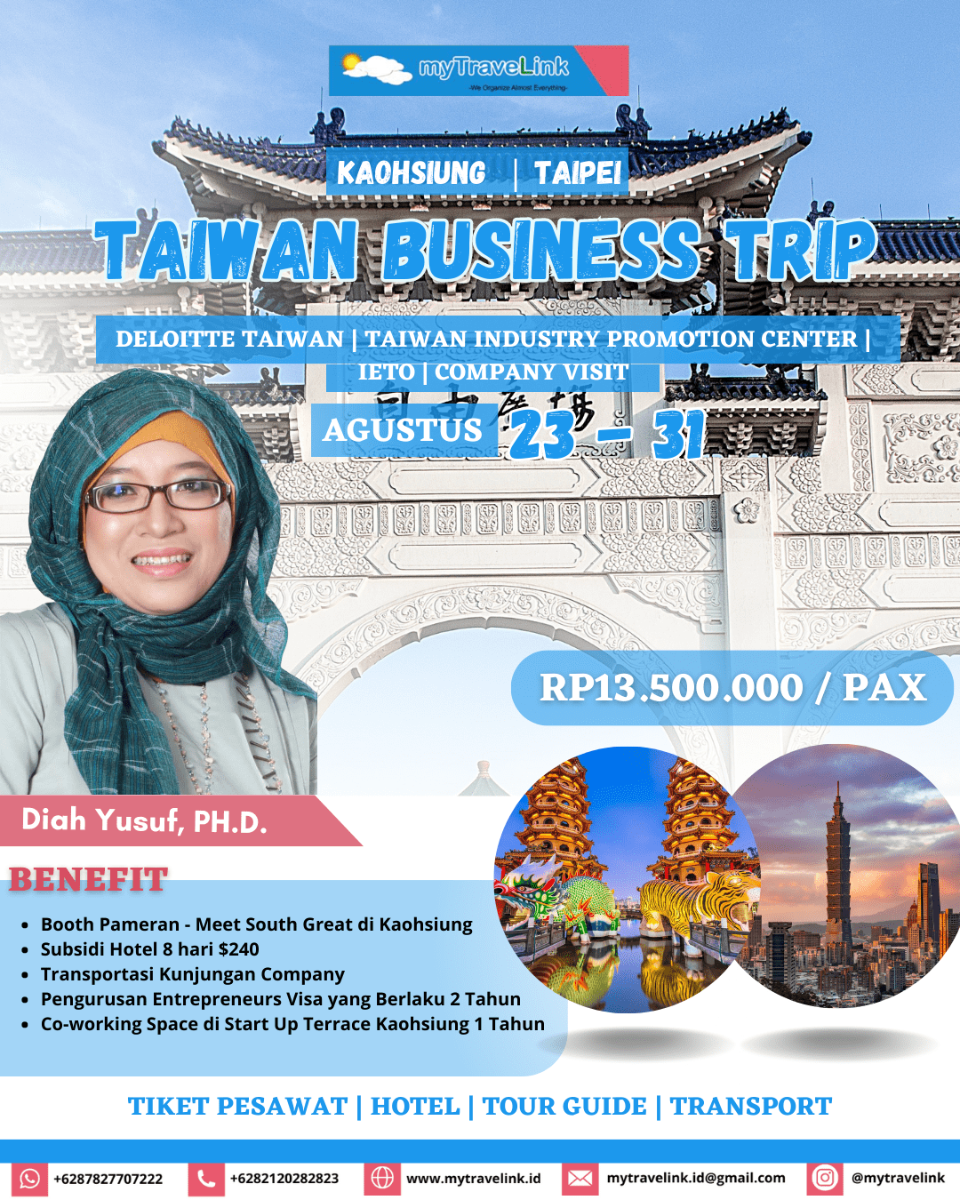 PAKET WISATA BUSINESS TRIP TAIWAN
