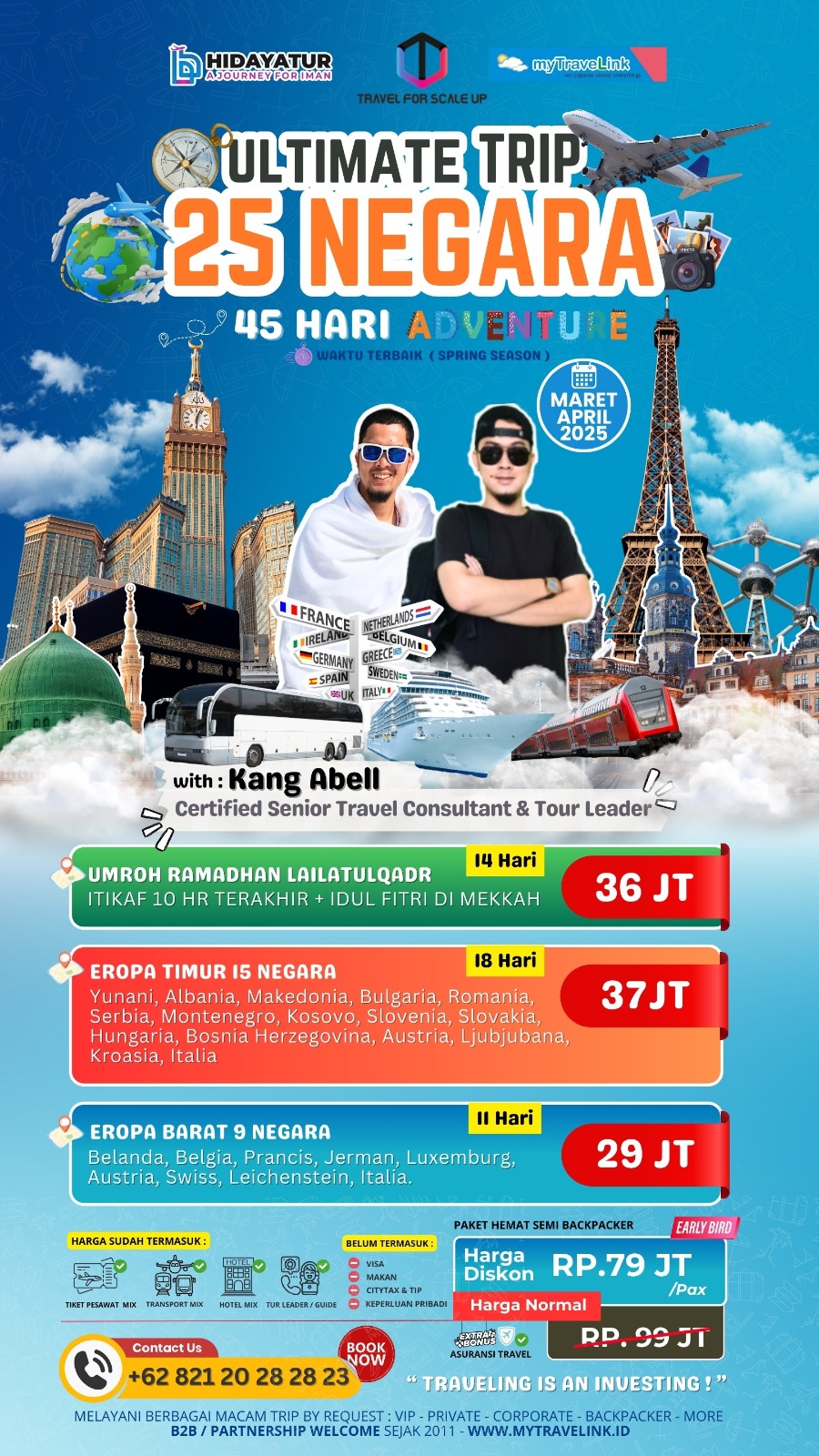 THE ULTIMATE TRIP EAST EUROPE APRIL 2025